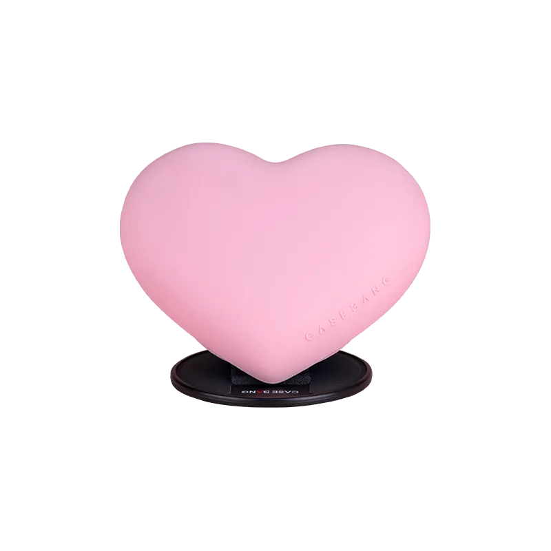 Magic Grip Pop Socket Selfie Use 3D Heart-Shaped MagSafe Grip Stand