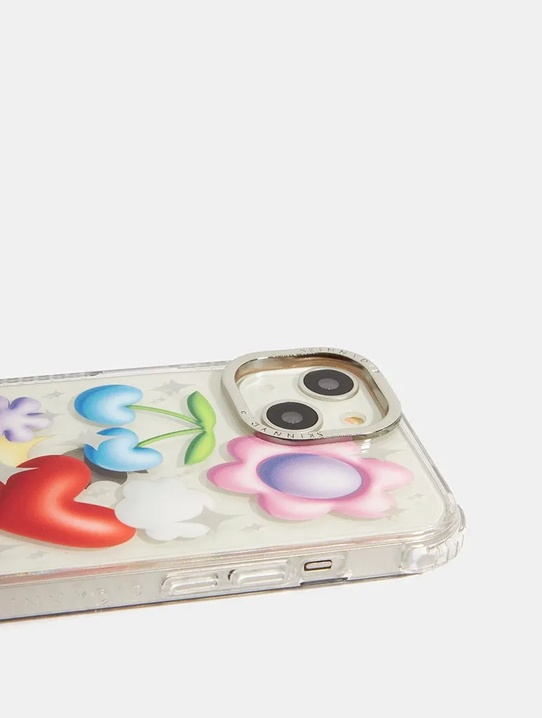 Polished Touch 3D Holo Icon Shock iPhone Case