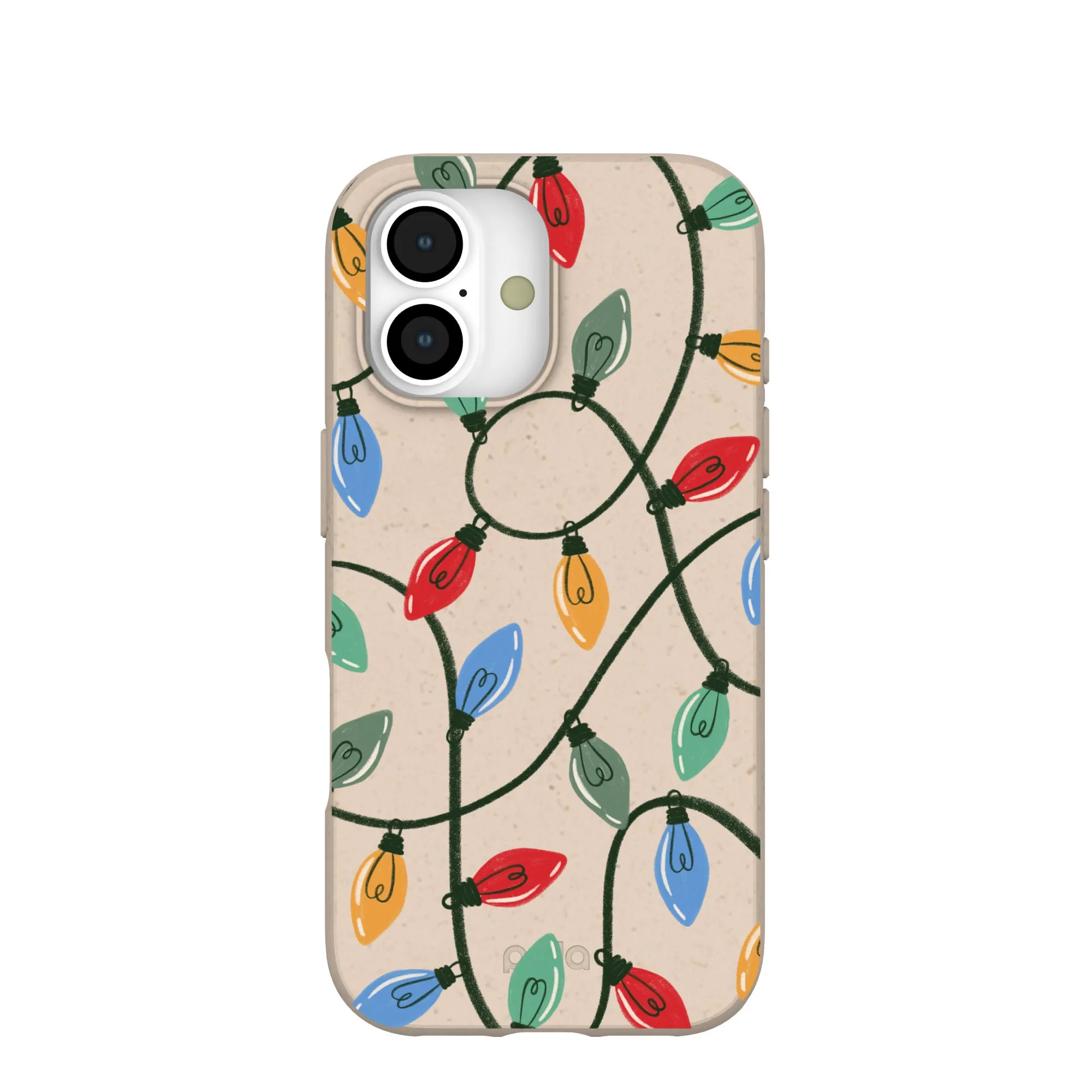 Seashell Holiday Lights iPhone 17 Case Soft Edge Detail Sleek Build