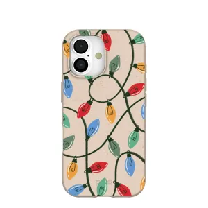 Seashell Holiday Lights iPhone 17 Case Soft Edge Detail Sleek Build