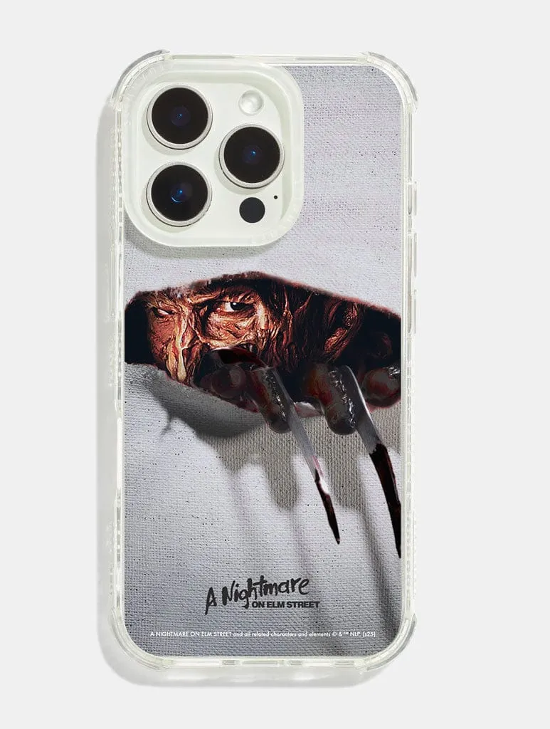 Comfort Texture A Nightmare On Elm Street x Skinnydip Slash Shock iPhone Case