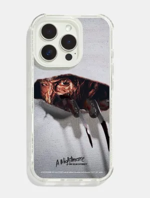 Comfort Texture A Nightmare On Elm Street x Skinnydip Slash Shock iPhone Case