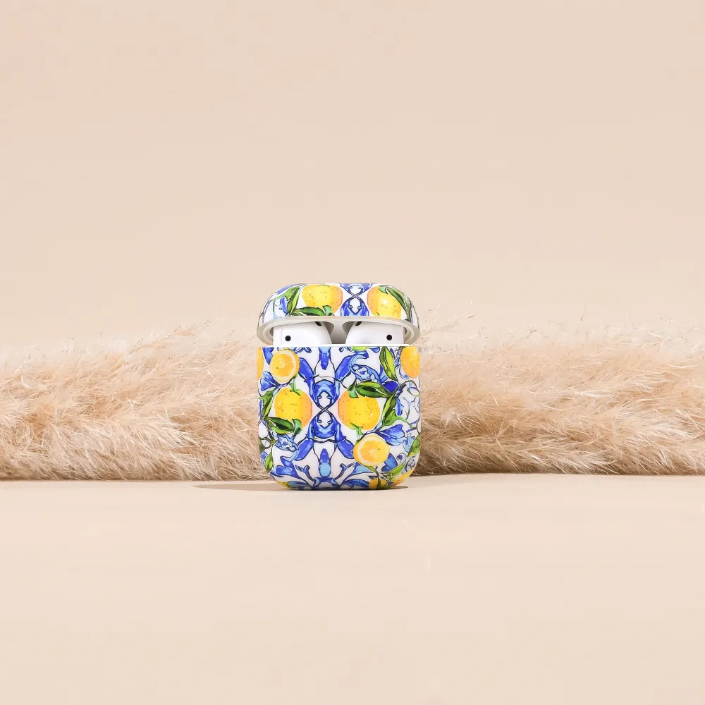 Trendy Smooth Case Airpods Case - Amalfi Lemon