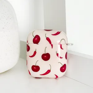 Airpods Case - Cherry Spice durable silicone airpods cover