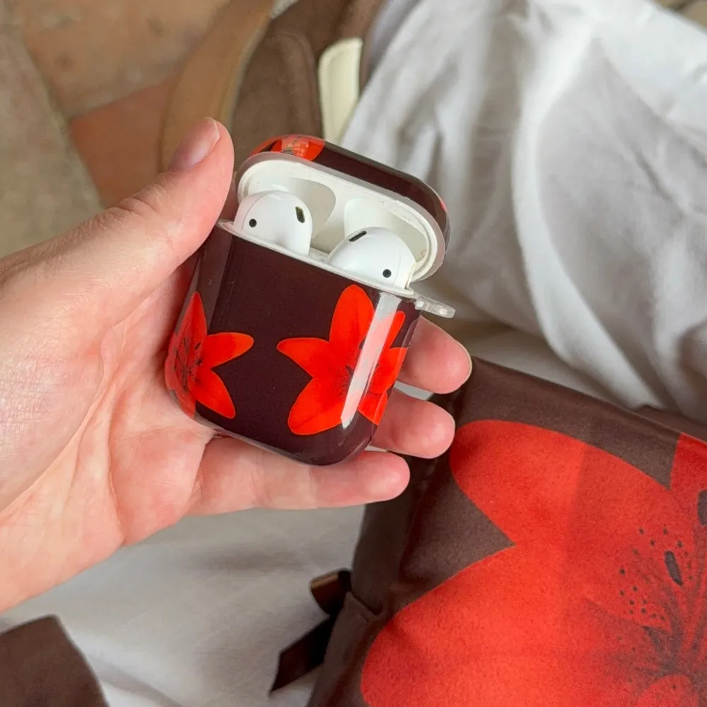 Airpods Case - Cinnamon Lily Wireless Sound Accessory