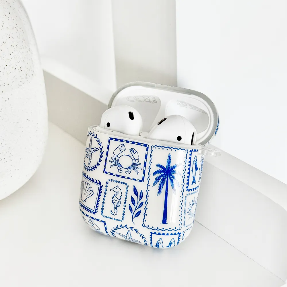 Durable Handy Pouch fashion commuter soft gradient airpods protector Airpods Case - Malibu Drive