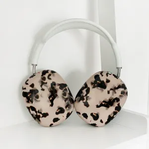 Modern Carry Texture Flexible Rubber Protector AirPods Max Case - Ivory Tort