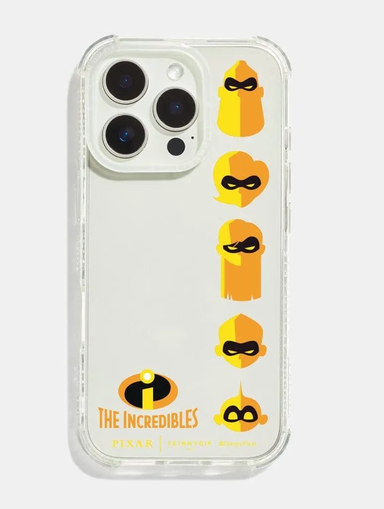 Disney Pixar The Incredibles Faces Shock iPhone Case Fashion Accessory