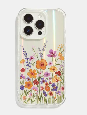 Textured Comfort Easy Removal Anna Lau x Skinnydip Wild Flora Shock iPhone Case