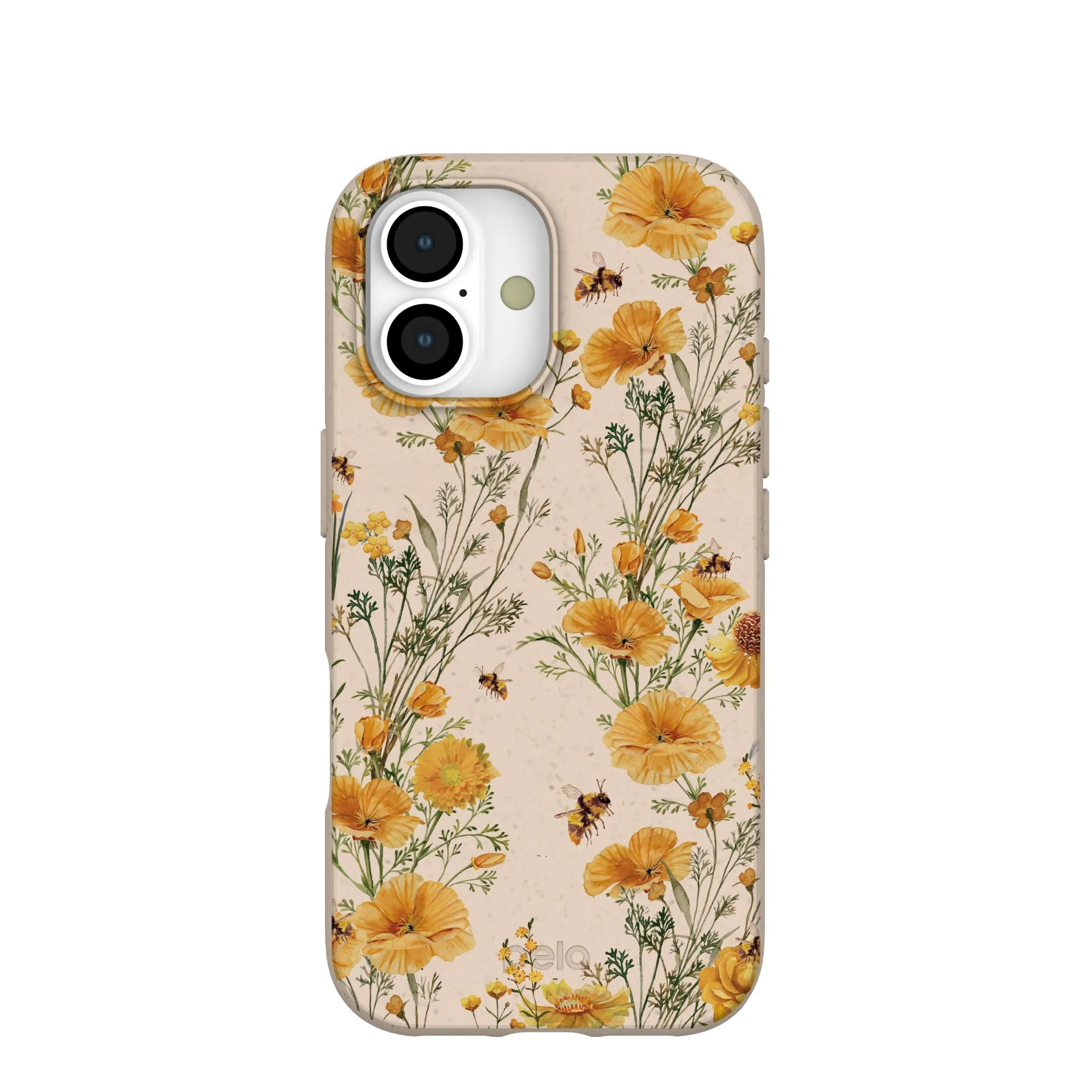 Ergonomic Texture Seashell Vintage Bee iPhone 17 Case