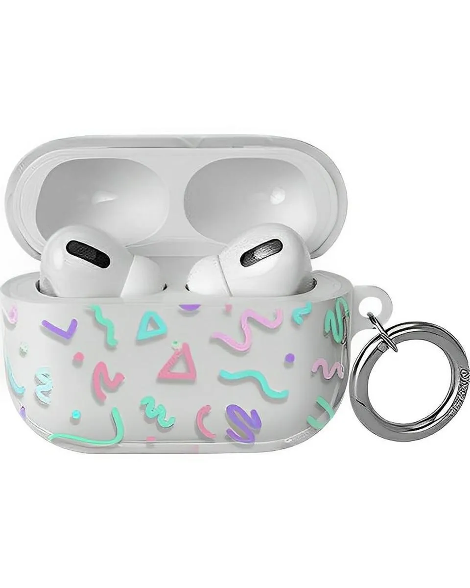 Always Vibing | Retro AirPods Case fashion portable neon silicone protector