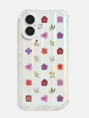 Anna Lau x Skinnydip Dainty Botanical Shock iPhone Case Luxury Texture Design