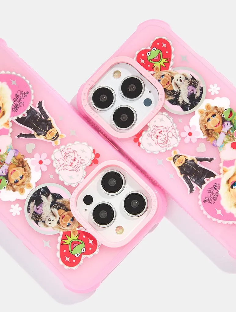 Disney Miss Piggy Sticker Shock iPhone Case Soft Grip Smooth Shape
