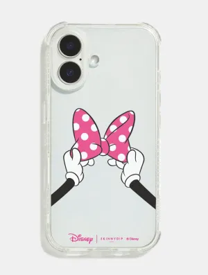 Disney Minnie Mouse Bow Shock iPhone Case Gradient Finish Color Pattern