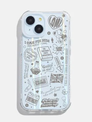 The Tortured Poets Department Shock iPhone Case Portable Layer