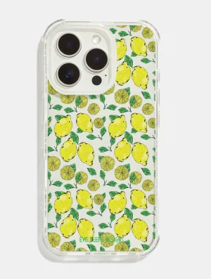 Student Friendly Marble Texture Eve Leefe Designs x Skinnydip Freshly Squeezed Shock iPhone Case