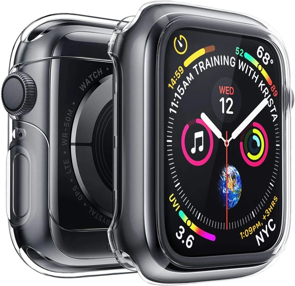 Apple Watch Case (Transparent) Office Armor