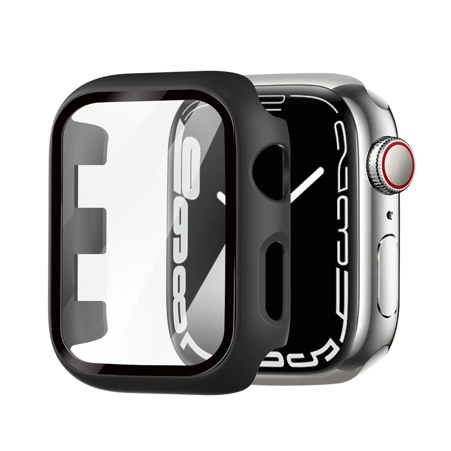 Apple Watch Hardcase with Glass (Black) Impact Armor Guard