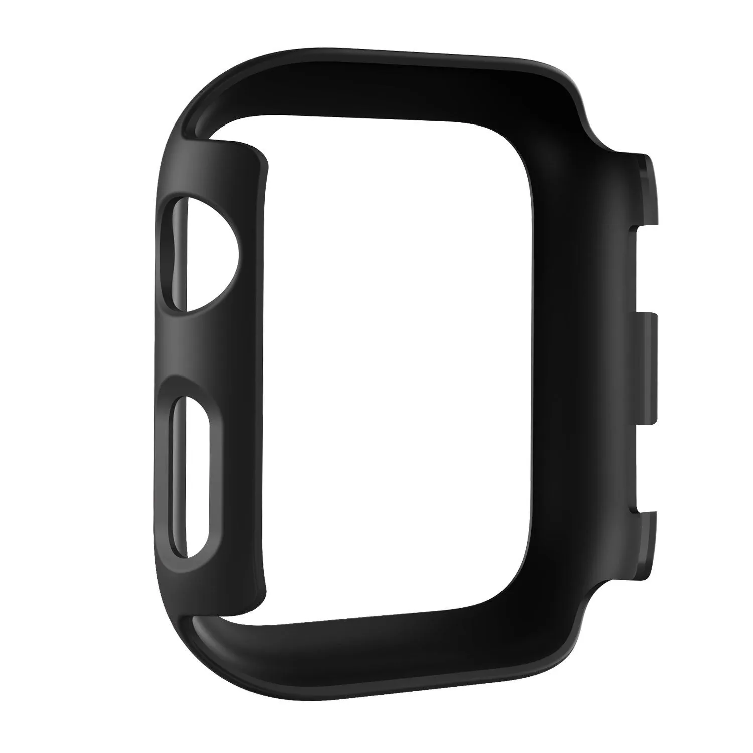 Apple Watch Hardcase with Glass (Black) Rugged Fit Soft Edge Shell