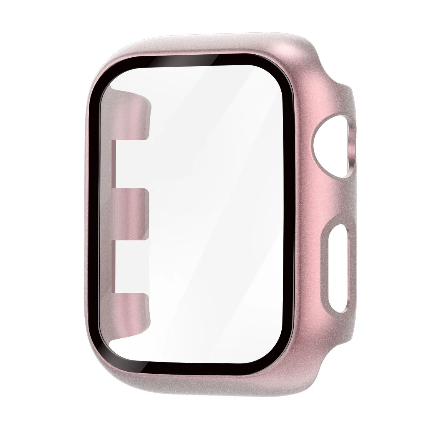 Sport Armor Shell Full Armor Layer Apple Watch Hardcase with Glass (Rose Pink)