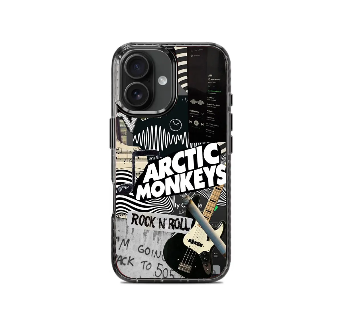 Arctic Monkeys Aesthetic Spotify Stride 2.0 Phone Case Cover Comfort Texture Finish Shock Absorber