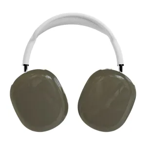 slim elegant earphone protector Stylish Audio Accessory Army Green | The Boyfriend Collection AirPods Max Case