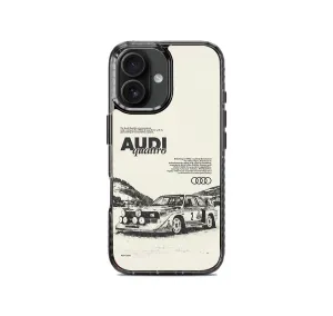 Clear Finish Modern Form Audi Quatro Cars Stride 2.0 Phone Case Cover