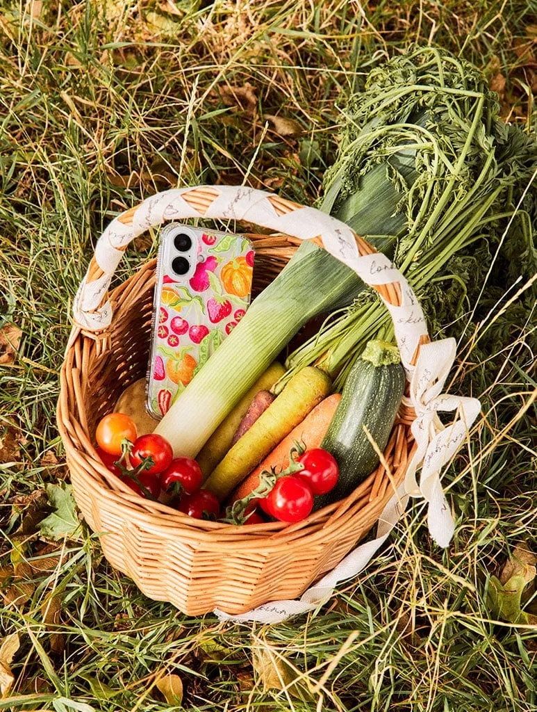 Modern Surface Design Compact Fit Autumn Fruit & Veg Shock iPhone Case