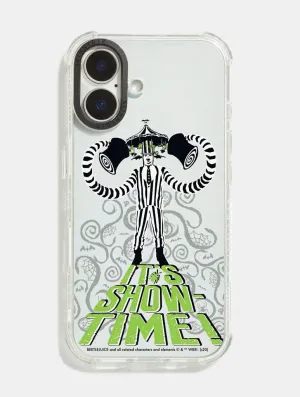 Beetlejuice x Skinnydip It's Show Time Shock iPhone Case Portable Accessory Grip Enhanced