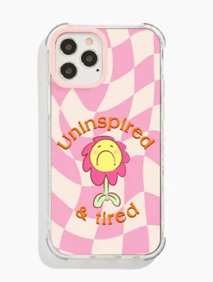 Drop Protection Smooth Form Texture Big Fat Jenna Uninspired & Tired Shock Case