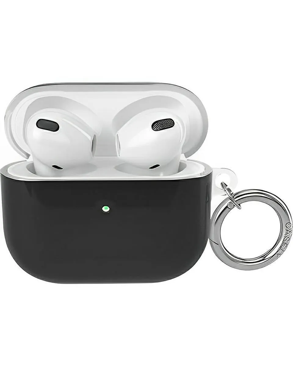 Black AirPods Case portable neon airpods protector wireless lifestyle case