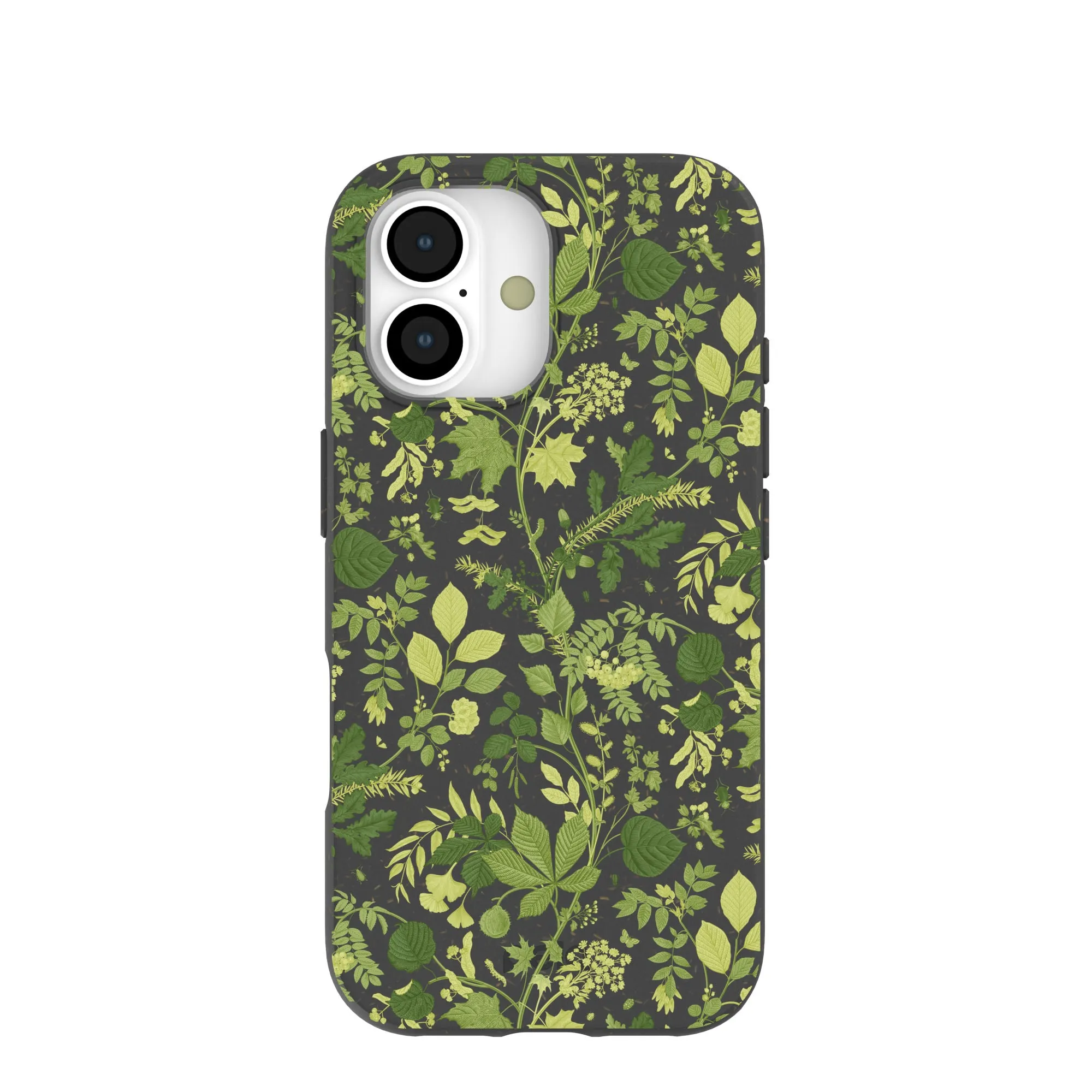 Black Evergreen iPhone 17 Case Affordable option Tactile Buttons