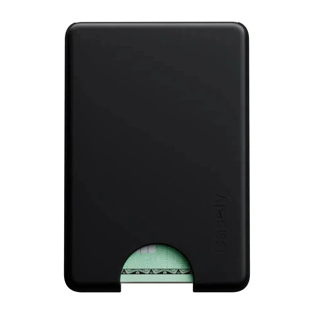 Black MagWallet Smart Snap Pocket Card Slot Companion