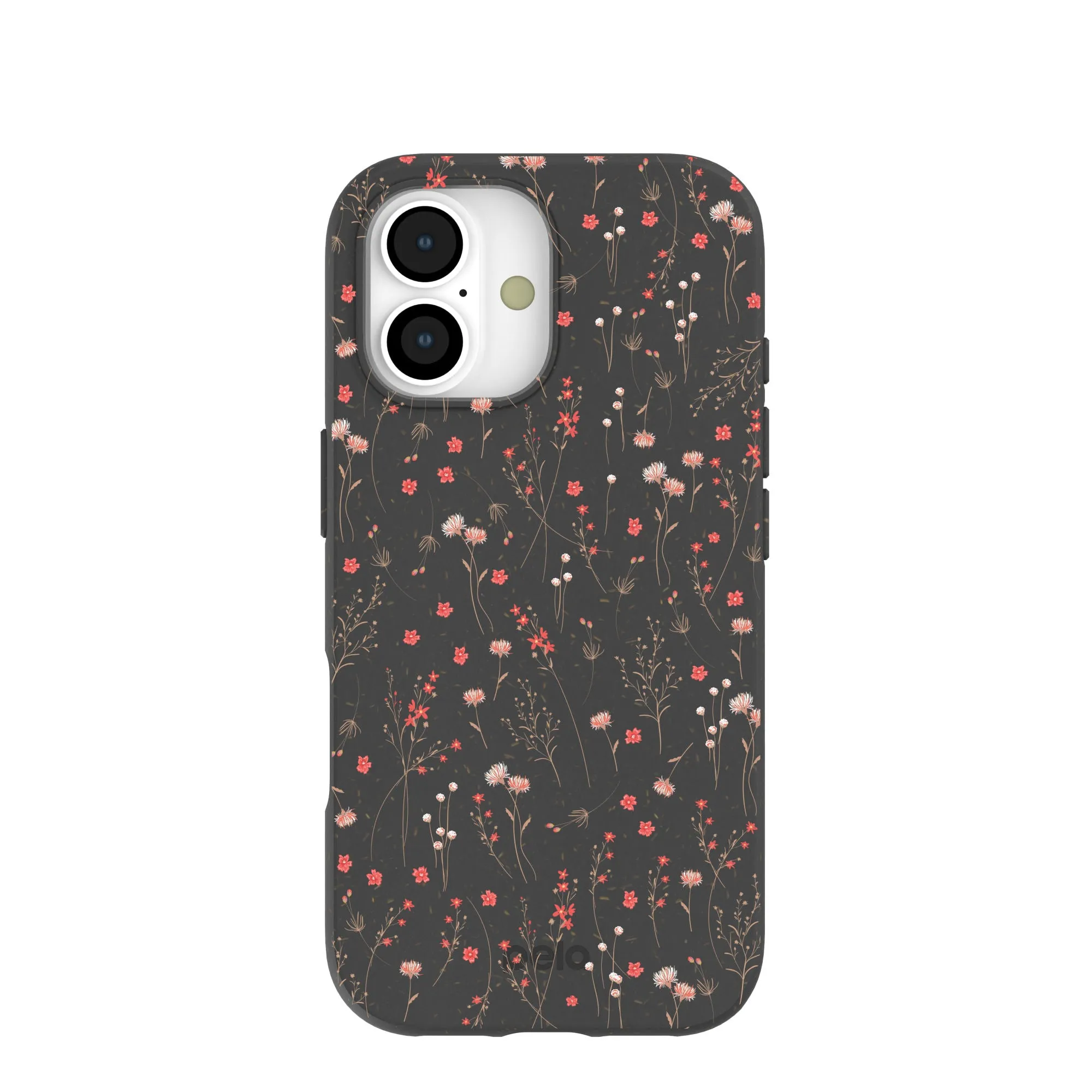 Vivid Coloration Magnetic Mount Compatible Black Night Garden iPhone 17 Case