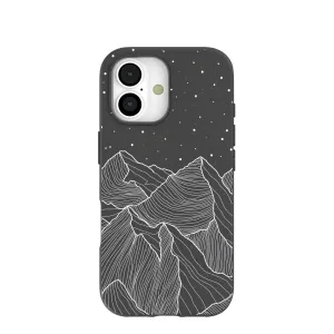 Elegant Look Soft Grip Finish Black Night Panorama iPhone 17 Case