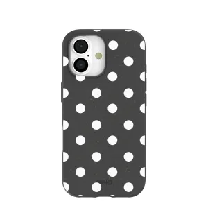 Lightweight Grip Sporty Design Black Polka Confetti iPhone 17 Case