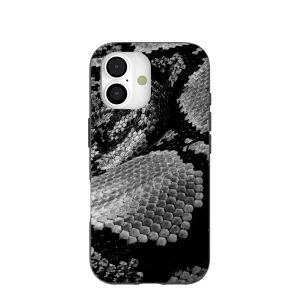 Black Snake Scale iPhone 17 Case Durable Protection Layer
