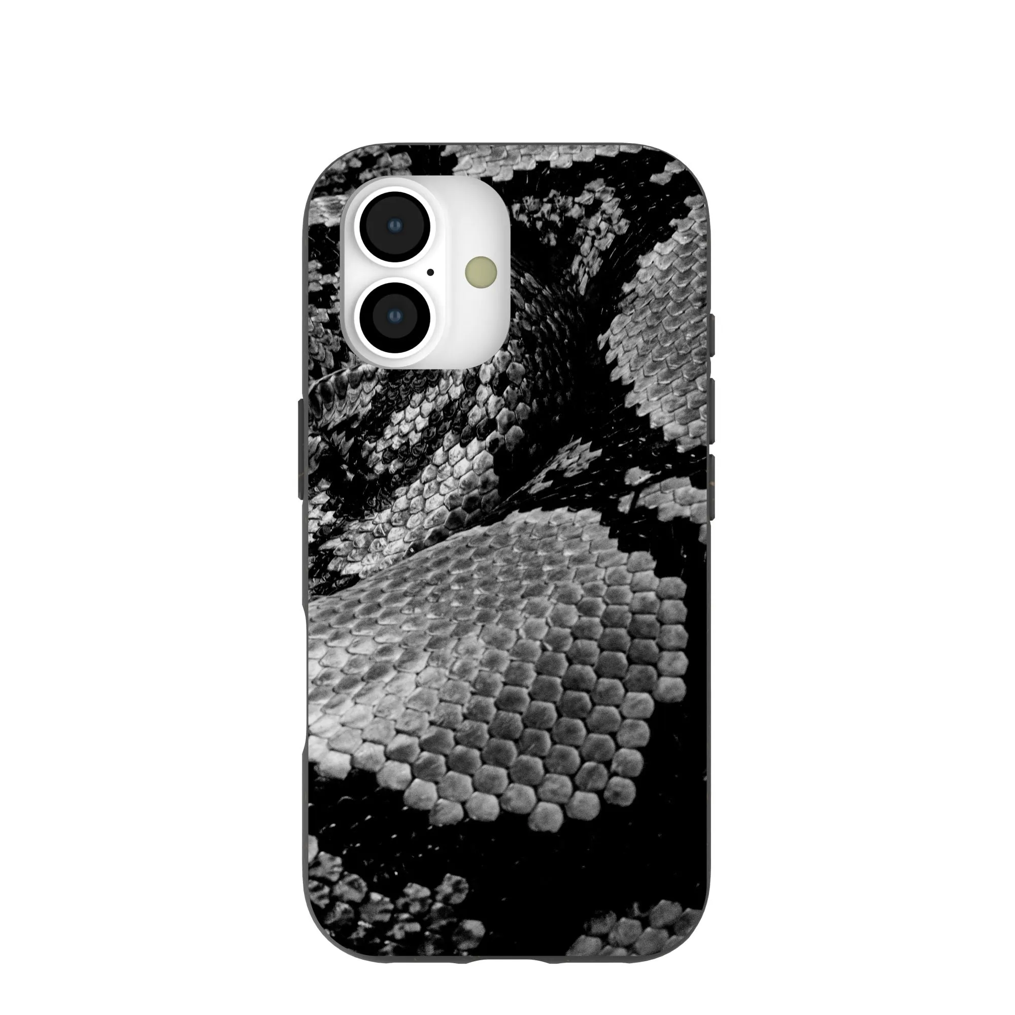 Black Snake Scale iPhone 17 Case Durable Protection Layer