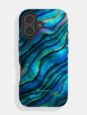Blue Abalone Ultra Protective iPhone Case Versatile Design Matte Feel Texture