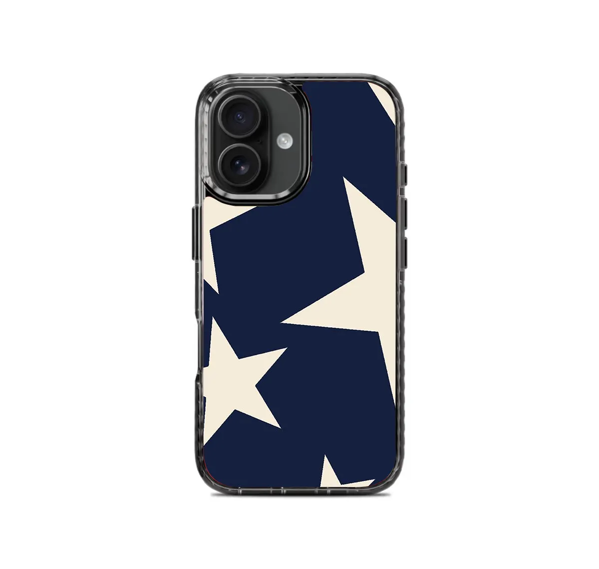 Soft Detail Layer Shock absorption Blue Stars Pattern Stride 2.0 Phone Case Cover