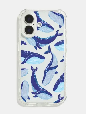 custom design Pocket Friendly Blue Whale Shock iPhone Case