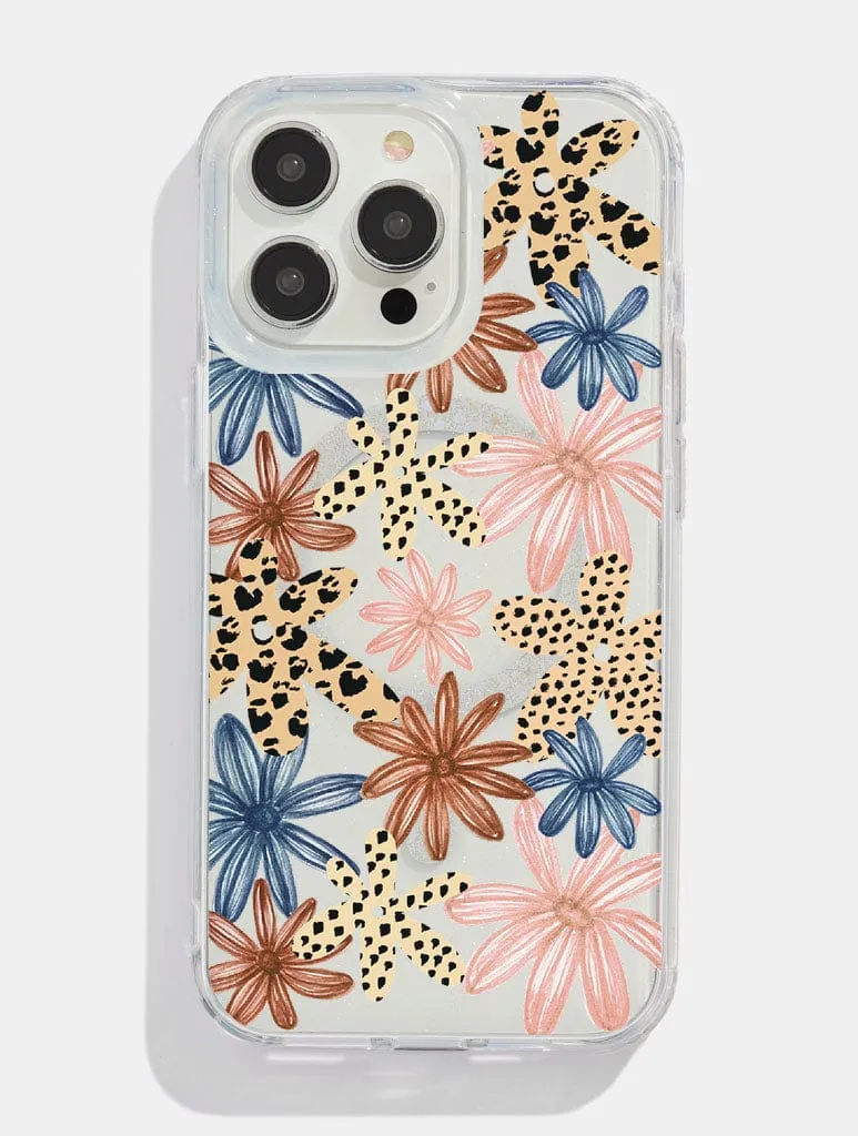 Hand And Palm x Skinnydip Wild Flowers MagSafe iPhone Case Precision Cutouts
