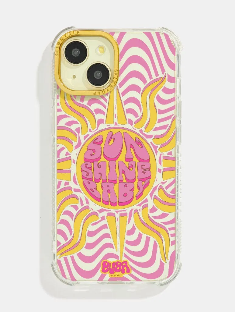Buba Goods x Skinnydip Sunshine Baby Shock iPhone Case Sleek Feel Creative Form