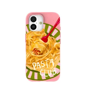 Bubblegum Pink Pasta Club iPhone 17 Case Ultra Thin
