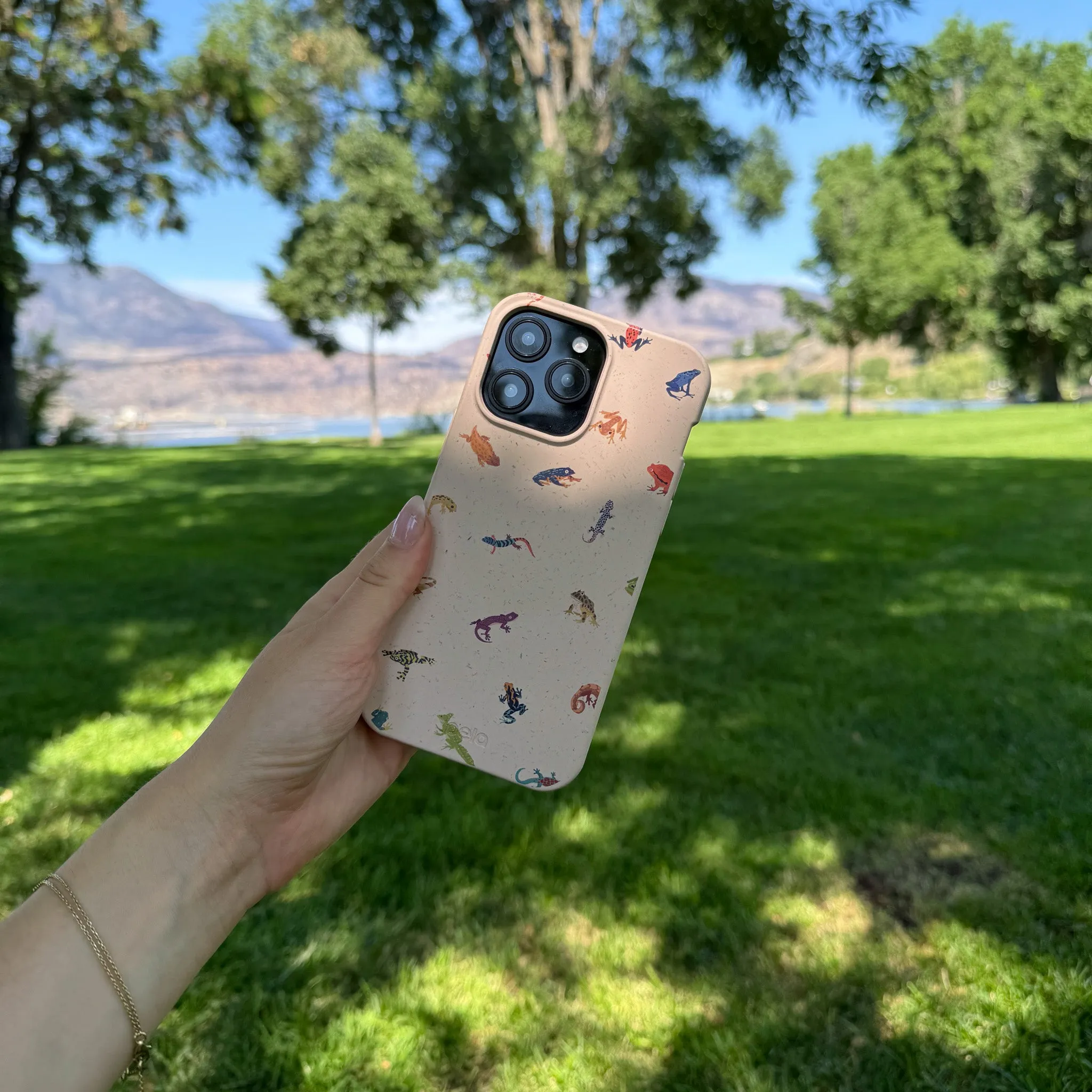 Light Structure Seashell Tiny Amphibians iPhone 17 Case