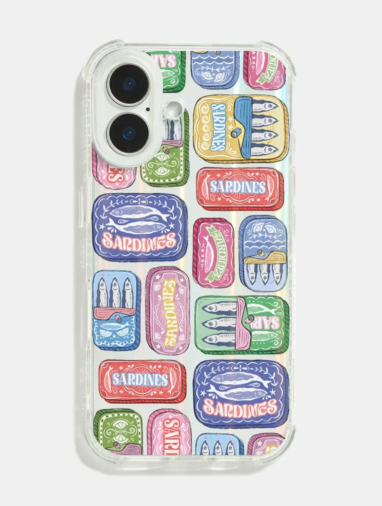 Modern Texture Build Canned Fish Shock iPhone Case