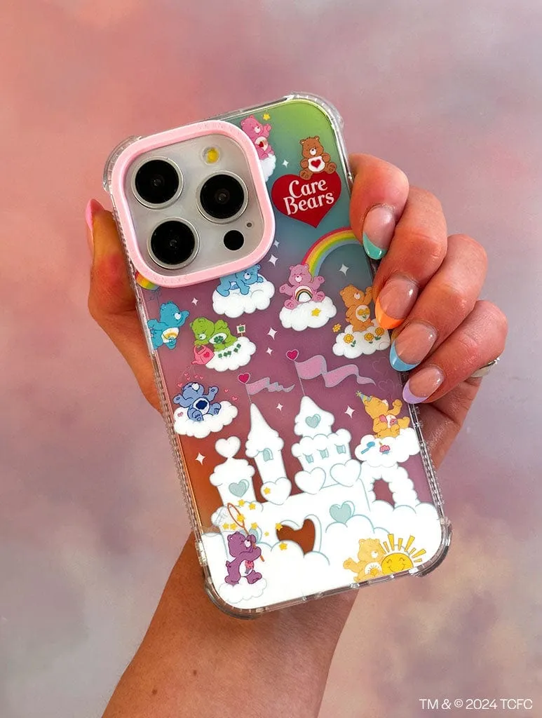 Care Bears Rainbow Castle Shock iPhone Case Protective Structure