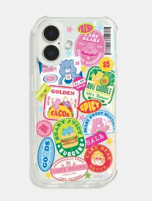 Care Bears x Skinnydip Foodie Sticker Shock iPhone Case Functional Design