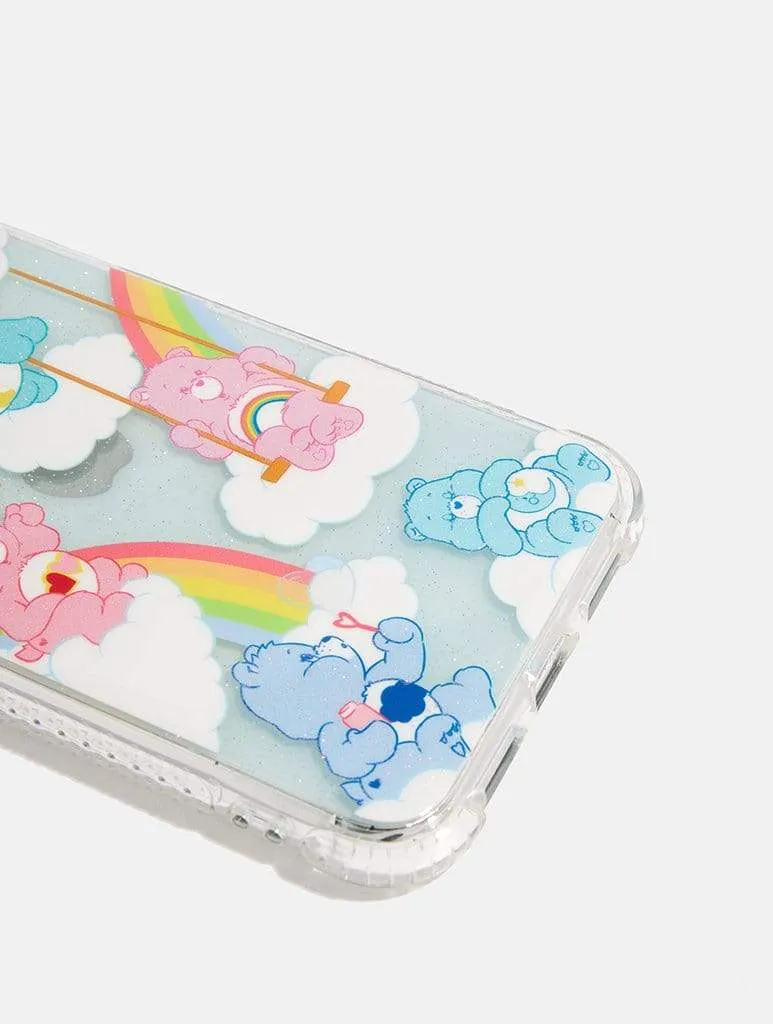 Comfort Finish Layer Care Bears x Skinnydip Rainbow Shock iPhone Case