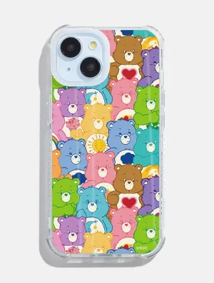 Premium Edge Design Elegant Edge Care Bears x Skinnydip Repeat Shock iPhone Case